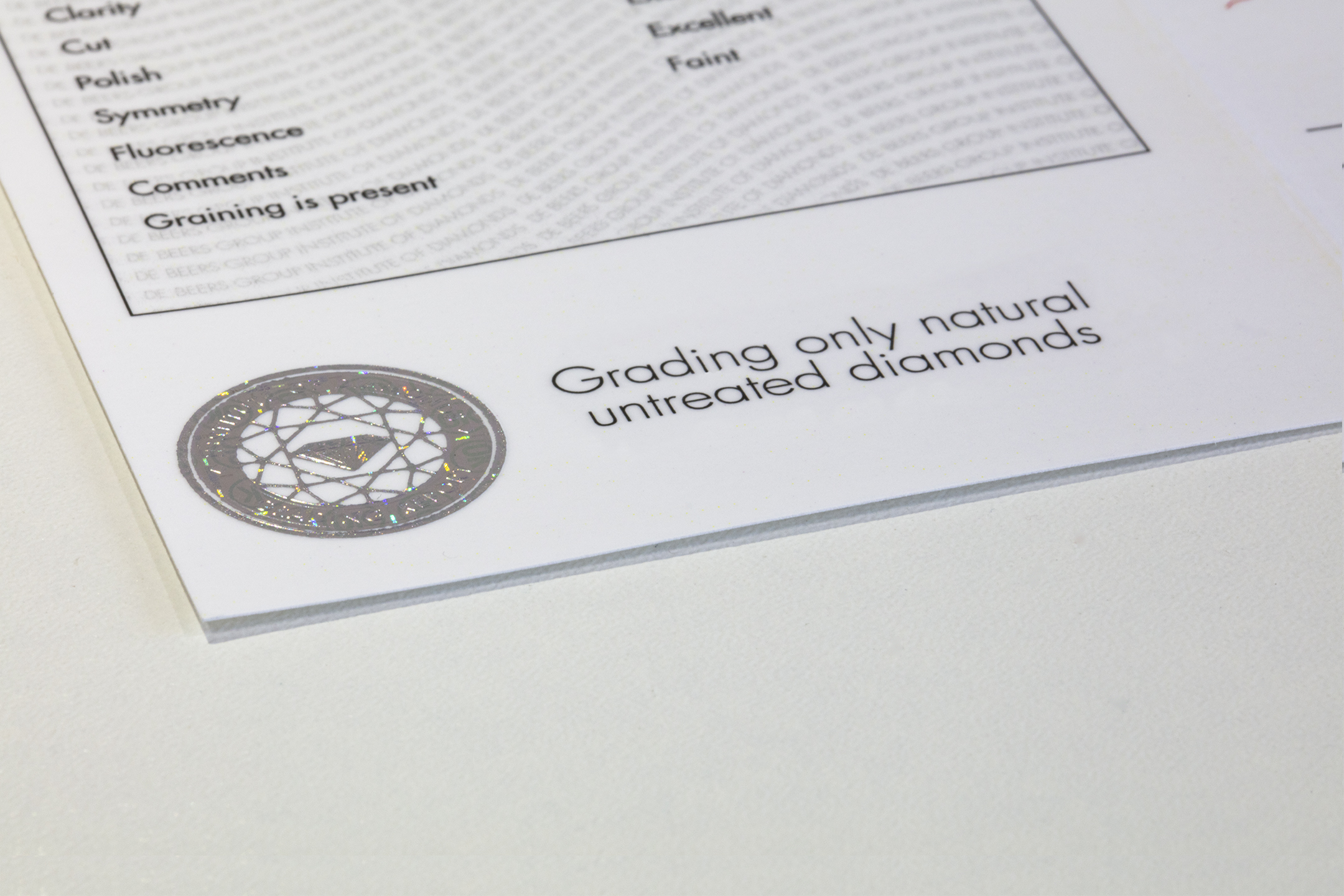 Report Check - Institute of Diamonds